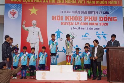 Học sinh Trường Tiểu học số II An Vĩnh tham gia Hội khỏe Phù Đổng cấp huyện năm học 2020-2021