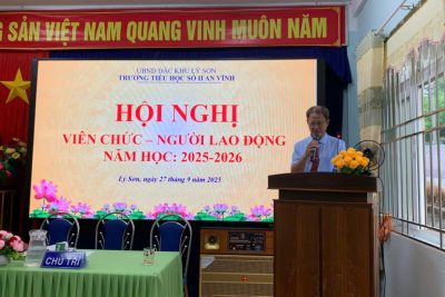 HỘI NGHỊ VIÊN CHỨC-NGƯỜI LAO ĐỘNG NĂM HỌC 2025-2026